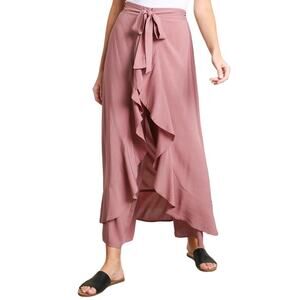 Wide Leg Wrap Pants